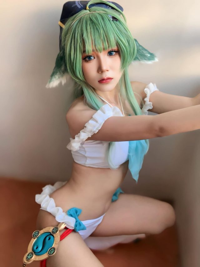 Coser Eve_Gafi化身《崩坏星轨》霍霍，性感超可爱-汤姆先生-一个分享国内外网红coser资讯的社区