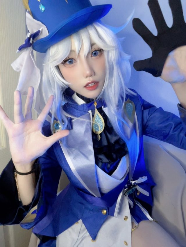 《原神》：泰国coser Ung_Ying芙宁娜，带来“任性之神”的可爱魅力-汤姆先生-一个分享国内外网红coser资讯的社区