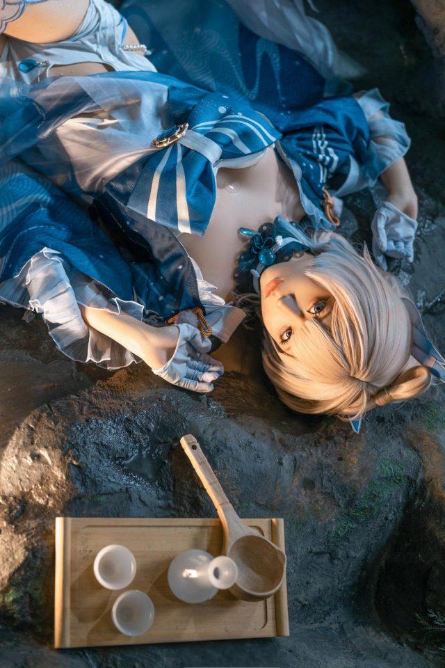 原神·珊瑚宫心海COSPLAY赏析：蠢沫沫倾心演绎，再现角色魅力-汤姆先生-一个分享国内外网红coser资讯的社区