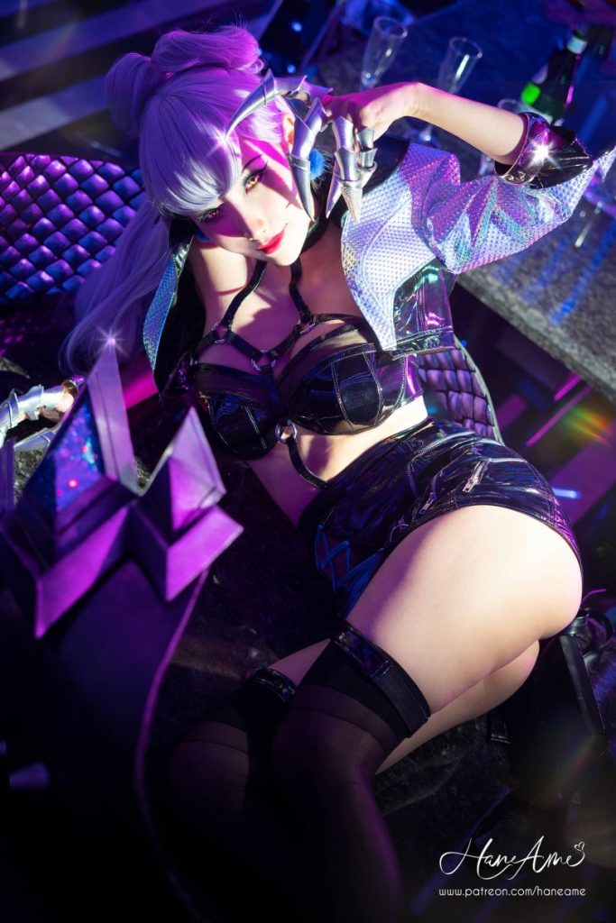 雨波HaneAme_英雄联盟·LOL 伊芙琳 KDA ALL OUT cos-汤姆先生-一个分享国内外网红coser资讯的社区